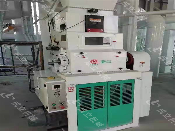 河北邢台100吨小米加工设备试机成功